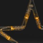 Christmas Decoration, dekoracja świetlna na okno LED, gwiazda, 10 LED