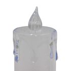 Christmas Gifts, świeca dekoracyjna, zdobiona LED, 3,5-8 cm