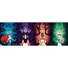 Clementoni, Księżniczki Disneya, puzzle panoramiczne, 1000 elementów