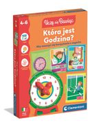 Clementoni, Uczę się Bawiąc, Która jest godzina? układanka edukacyjna
