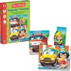 Clementoni, Uczę się Bawiąc, Pojazdy i Zawody, układanka edukacyjna