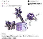 Clics, Nano, Fantastyczni Konstruktorzy, klocki konstrukcyjne, 125 elementów