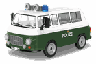 Cobi, Barkas B1000 Polizei, 1:35, klocki, 215 elementów