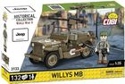 Cobi, Historical Collection WWII, Willys MB, klocki, 132 elementy
