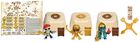 Cobi, Treasure X, zestaw figurek, 3 szt.