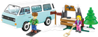 Cobi, Volkswagen T3, Winter Adventure, klocki, 1:35, 221 elementów