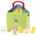 CoComelon, domek Pop n'Play, zestaw z figurkami i akcesoriami