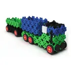 Connect, 2w1, Pociąg, Ciężarówka z przyczepą, klocki konstrukcyjne, 279 elementów, 61976