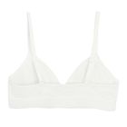 Cool Club, Biustonosz dziewczęcy, prążkowany, biały