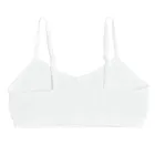 Cool Club, Biustonosz dziewczęcy, prążkowany, biały, mikrofibra, zestaw, 2 szt.