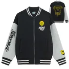 Cool Club, Bluza bejsbolówka chłopięca, rozpinana, czarna, SpongeBob