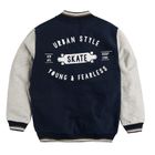 Cool Club, Bluza bomberka chłopięca, granatowo-szara, Urban Style Skate
