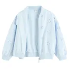 Cool Club, Bluza bomberka dziewczęca, rozpinana, niebieska