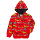 Cool Club, Bluza chłopięca, rozpinana, czerwona, Hot Wheels