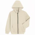 Cool Club, Bluza chłopięca z kapturem, rozpinana, beżowa