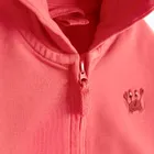Cool Club, Bluza chłopięca z kapturem, rozpinana, czerwona