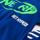 Cool Club, Bluza chłopięca z kapturem, rozpinana, granatowa, Nerf