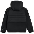 Cool Club, Bluza chłopięca z kapturem, rozpinana, ocieplana, czarna