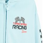 Cool Club, Bluza chłopięca z kapturem, rozpinana, ocieplana, niebieska