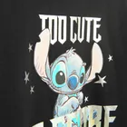 Cool Club, Bluza dziewczęca, czarna, Lilo i Stitch