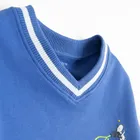Cool Club, Bluza dziewczęca, oversize, ocieplana, niebieska, Peanuts