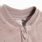 Cool Club, Bluza dziewczęca, rozpinana, welurowa, fioletowa