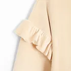 Cool Club, Bluza dziewczęca, welurowa, beżowa