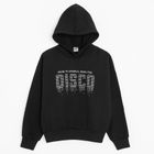 Cool Club, Bluza dziewczęca z kapturem, czarna