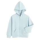Cool Club, Bluza dziewczęca z kapturem, rozpinana, niebieska