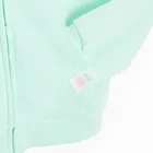 Cool Club, Bluza dziewczęca z kapturem, rozpinana, ocieplana, miętowa