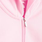 Cool Club, Bluza dziewczęca z kapturem, rozpinana, ocieplana, różowa