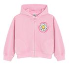 Cool Club, Bluza dziewczęca z kapturem, rozpinana, różowa, SmileyWorld