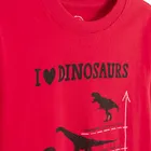 Cool Club, Bluzka chłopięca z długim rękawem, czerwona