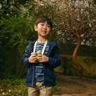 Cool Club, Bluzka chłopięca z długim rękawem, niebieska