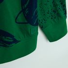 Cool Club, Bluzka chłopięca z długim rękawem, zielona