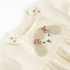 Cool Club, Bluzka dziewczęca z długim rękawem, beżowa