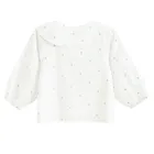 Cool Club, Bluzka dziewczęca z długim rękawem, biała