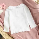 Cool Club, Bluzka dziewczęca z długim rękawem, biała