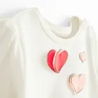 Cool Club, Bluzka dziewczęca z długim rękawem, biała, Hello Kitty