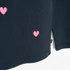 Cool Club, Bluzka dziewczęca z długim rękawem, prążkowana, niebieska