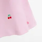 Cool Club, Bluzka dziewczęca z długim rękawem, prążkowana, różowa