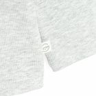 Cool Club, Bluzka dziewczęca z długim rękawem, prążkowana, szara