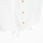 Cool Club, Bluzka dziewczęca z krótkim rękawem, biała