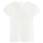 Cool Club, Bluzka dziewczęca z krótkim rękawem, biała