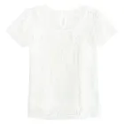 Cool Club, Bluzka dziewczęca z krótkim rękawem, biała