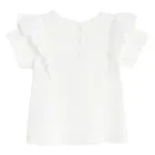 Cool Club, Bluzka dziewczęca z krótkim rękawem, biała