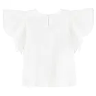 Cool Club, Bluzka dziewczęca z krótkim rękawem, biała