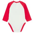 Cool Club, Body dziecięce z długim rękawem, białe, Garfield