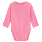 Cool Club, Body dziewczęce z długim rękawem, ażurowe, różowe, białe, zestaw, 3 szt.