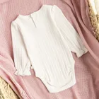 Cool Club, Body dziewczęce z długim rękawem, beżowe